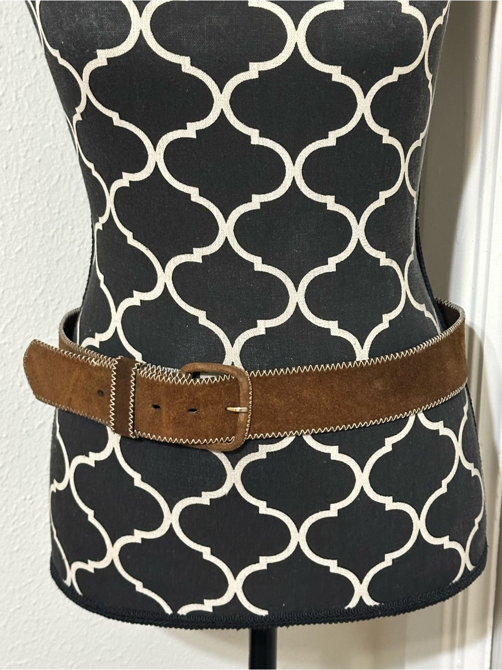 The Campus Suede Leather Size 34 Women’s Belt